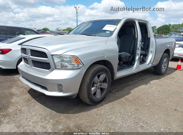 1C6RR6FT7HS805566 2017 RAM 1500 Gray წინა მარცხენა ხედი სამი მეოთხედიდან