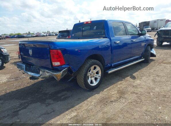 1C6RR6LT0JS127320 2018 RAM 1500 Blue Հետևի աջ