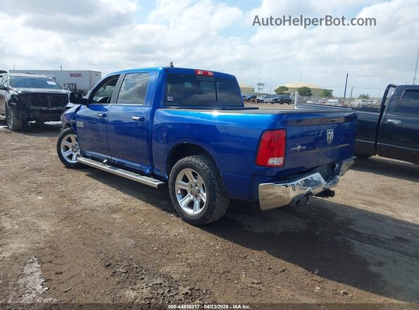 1C6RR6LT0JS127320 2018 RAM 1500 Blue Հետևի ձախ