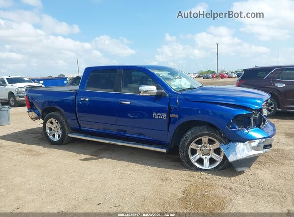 1C6RR6LT0JS127320 2018 RAM 1500 Blue Սալոնի 360 աստիճան տեսք
