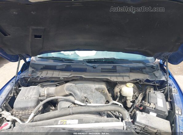 1C6RR6LT0JS127320 2018 RAM 1500 Blue Հետևի տեսք