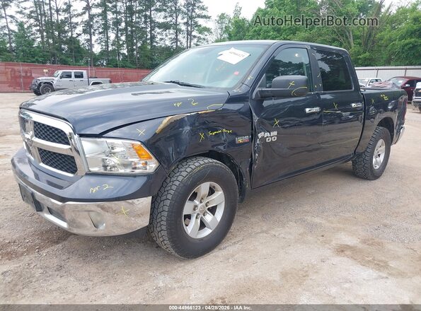 1C6RR6LT5JS303536 2018 RAM 1500 Gray Front left