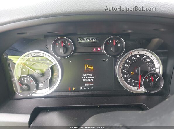 1C6RR6LT8HS856465 2017 RAM 1500 Silver Rear seats view