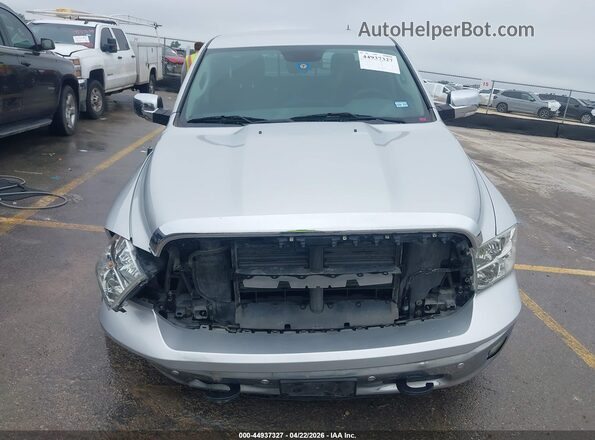1C6RR6LT8HS856465 2017 RAM 1500 Silver Rear interior view