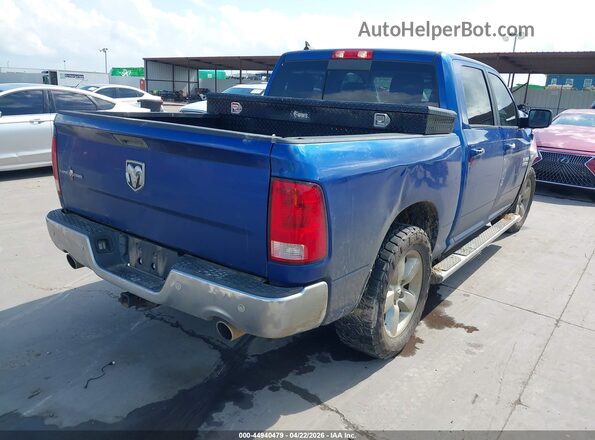 1C6RR6LT9JS112668 2018 RAM 1500 Blue Rear right