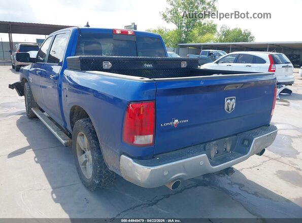 1C6RR6LT9JS112668 2018 RAM 1500 Blue Rear left