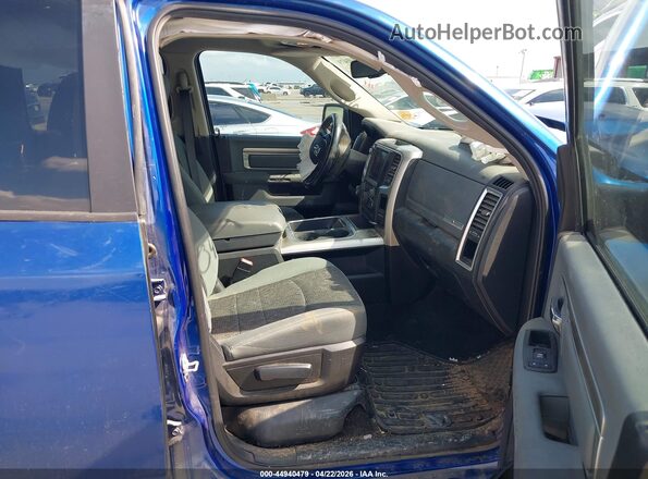 1C6RR6LT9JS112668 2018 RAM 1500 Blue Front interior view