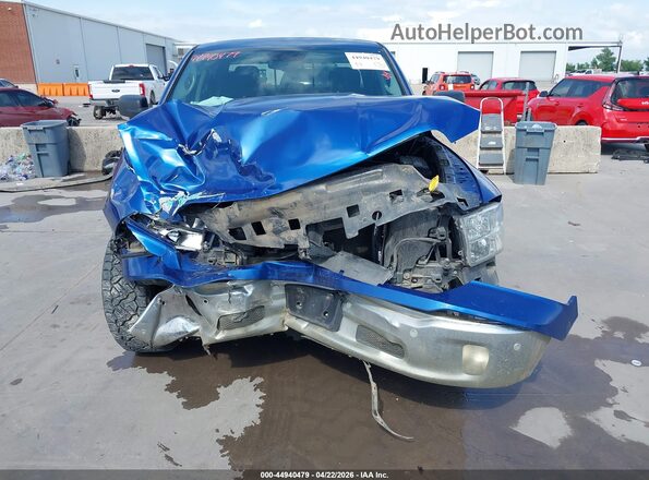 1C6RR6LT9JS112668 2018 RAM 1500 Blue Dashboard view