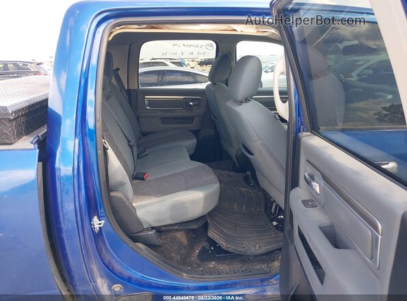 1C6RR6LT9JS112668 2018 RAM 1500 Blue VIN sticker view