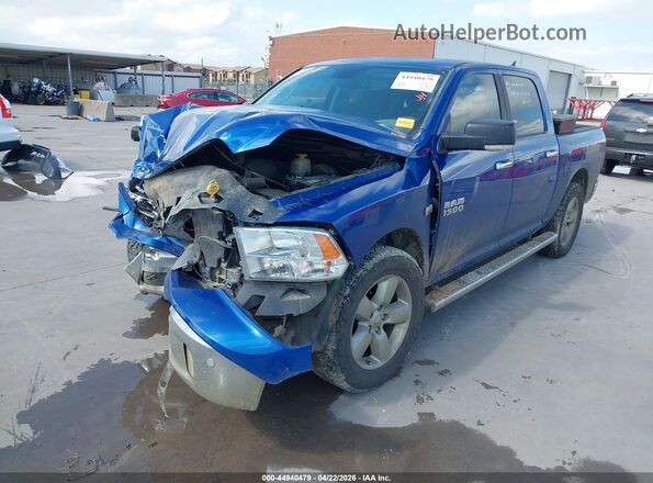 1C6RR6LT9JS112668 2018 RAM 1500 Blue Front left