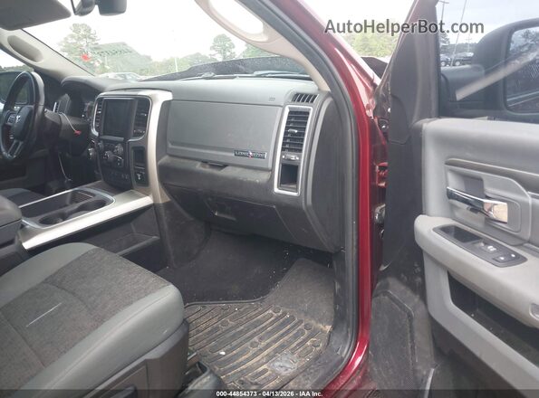 1C6RR6LT9KS532657 2019 RAM 1500 CLASSIC Burgundy Вид салону спереду
