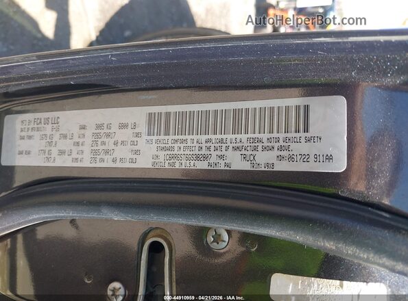 1C6RR6ST6GS382807 2016 DODGE RAM Gray Vista del compartimento del motor