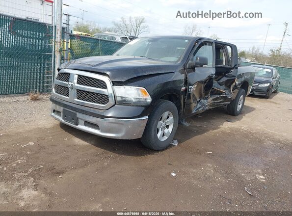 1C6RR6TT3LS135236 2020 RAM 1500 CLASSIC Black Առջևի ձախ երեք քառորդ տեսարան