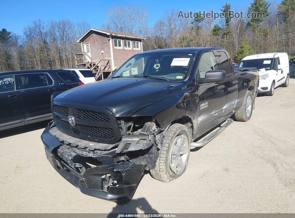 1C6RR7FG9JS269220 2018 RAM 1500 Black Вид спереду
