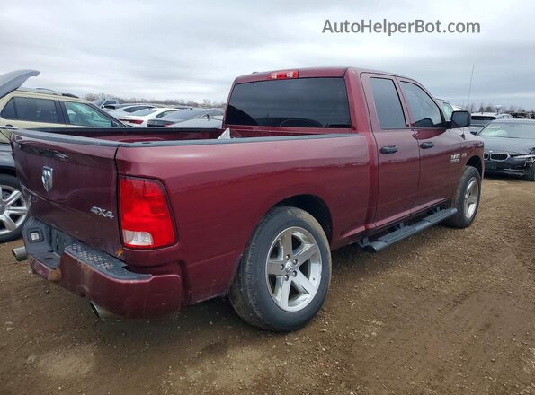 1C6RR7FT8JS184804 2018 RAM 1500 Red Tył prawy