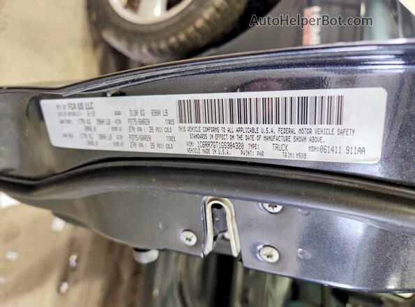 1C6RR7GT1GS384320 2016 RAM 1500 Gray Vista del compartimento del motor
