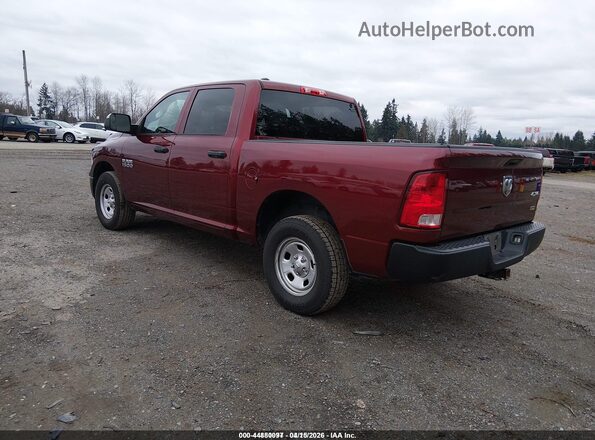 1C6RR7KG0JS297204 2018 RAM 1500 Бордовый Задняя левая четверть