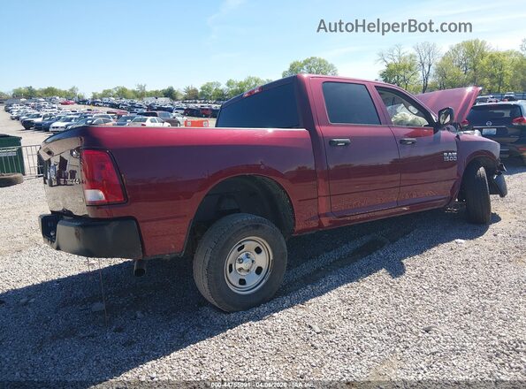 1C6RR7KGXJS348238 2018 RAM 1500 Maroon Հետևի աջ