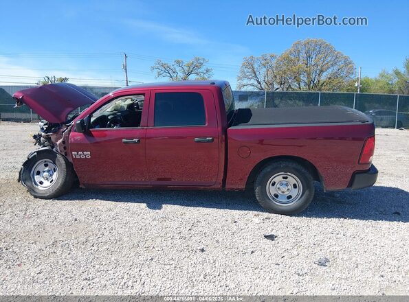 1C6RR7KGXJS348238 2018 RAM 1500 Maroon 