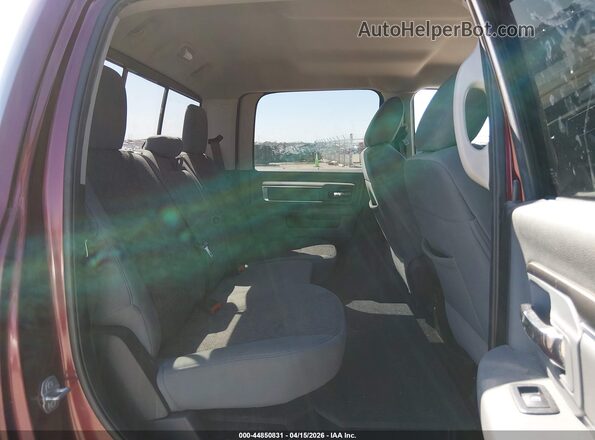 1C6RR7LG1HS810730 2017 RAM 1500 Burgundy VIN კოდის სტიკერის ხედი
