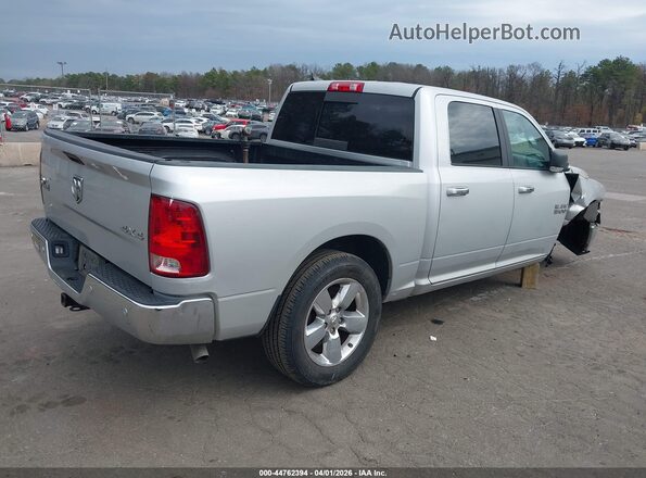 1C6RR7LG8JS264272 2018 RAM 1500 Silver Задня права чверть