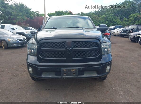 1C6RR7LT0JS248693 2018 RAM 1500 Black Սարքավորումների վահանակի տեսք