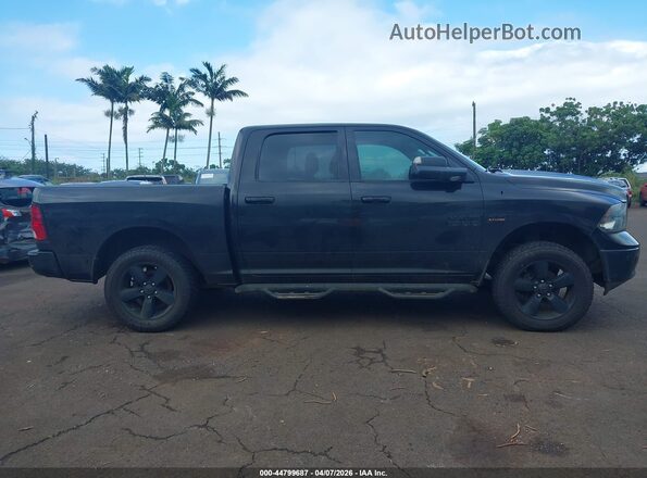 1C6RR7LT0JS248693 2018 RAM 1500 Black Սալոնի հետևի տեսք