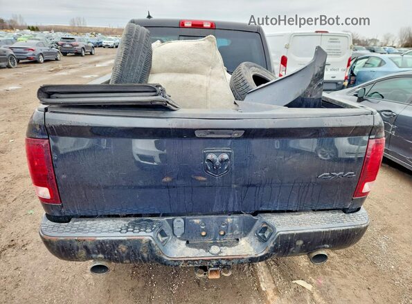 1C6RR7MMXJS298198 2018 RAM 1500 Black Widok z tyłu