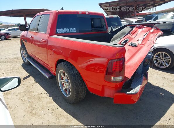 1C6RR7MT7GS215357 2016 RAM 1500 Red Trasero izquierdo