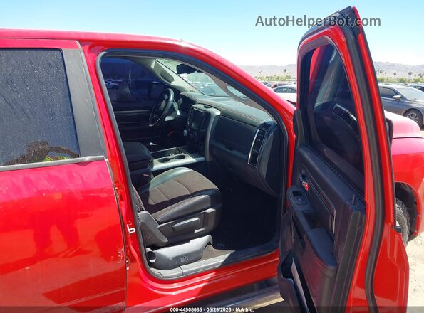 1C6RR7MT7GS215357 2016 RAM 1500 Red Vista interior delantera