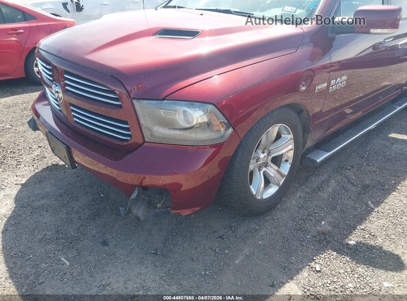 1C6RR7MT7GS315670 2016 RAM 1500 Maroon Вид спереду
