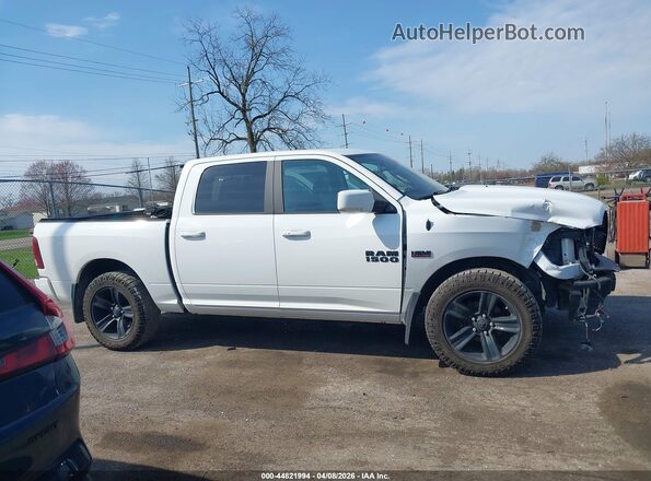 1C6RR7MT8JS291094 2018 RAM 1500 White Սալոնի հետևի տեսք