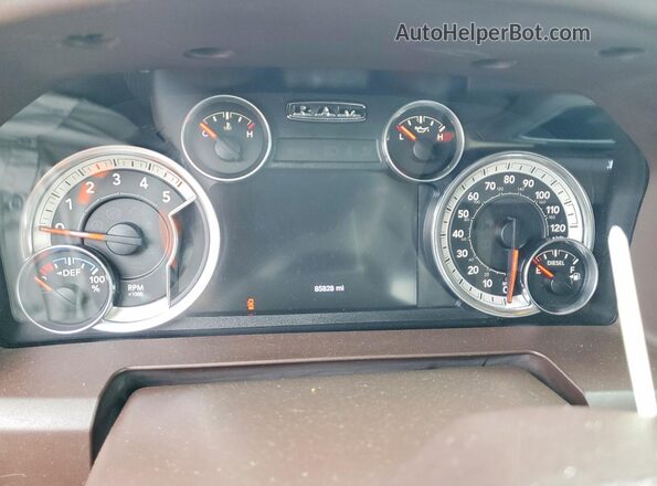 1C6RR7TM3GS234966 2016 RAM 1500 Серый Вид щитка приборов