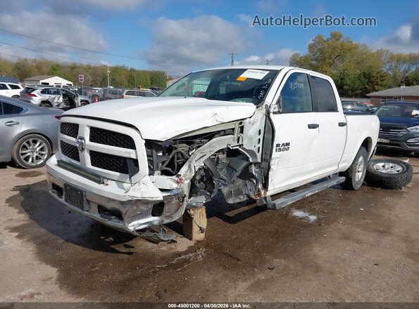 1C6RR7TT6GS370290 2016 RAM 1500 White Widok z przodu