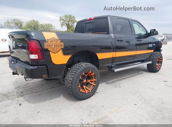 1C6RR7UT2GS325183 2016 RAM 1500 Black Trasero derecho