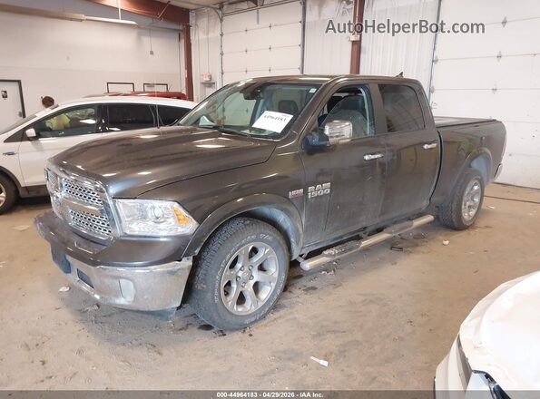 1C6RR7VT3JS150416 2018 RAM 1500 Gray Առջևի ձախ երեք քառորդ տեսարան