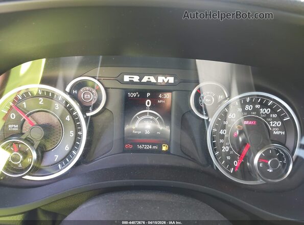 1C6RREBT4MN545006 2021 RAM 1500 Gray Vista de los asientos traseros