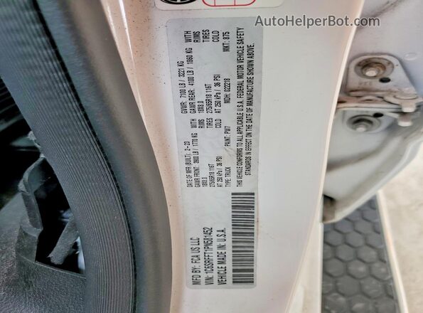 1C6SRFFT1PN581452 2023 RAM 1500 White Շարժիչի բաժամունքի տեսք