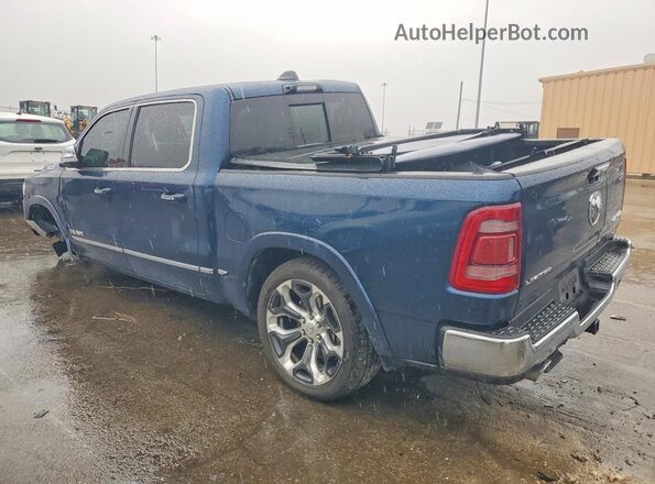 1C6SRFHT3NN252312 2022 RAM 1500 Blue Trasero izquierdo