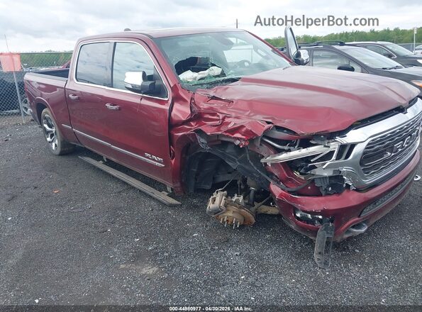 1C6SRFPT7KN774342 2019 RAM 1500 Burgundy Widok z przodu