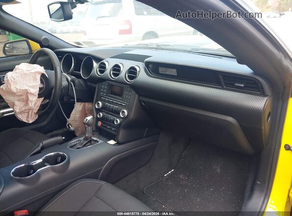1FA6P8AM3G5289660 2016 FORD MUSTANG Yellow Սալոնի դիմացի տեսք