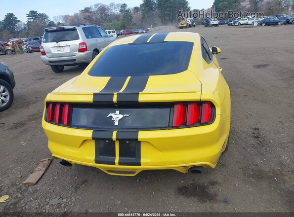 1FA6P8AM3G5289660 2016 FORD MUSTANG Yellow 