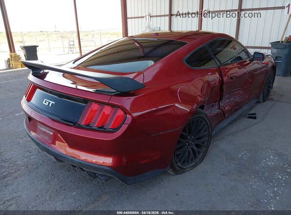 1FA6P8CF2G5201163 2016 FORD MUSTANG Red უკანა მარჯვენა