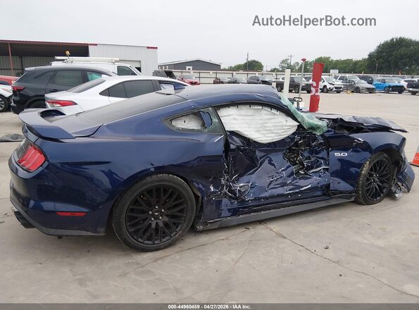 1FA6P8CF2L5167333 2020 FORD MUSTANG Dark Blue წინა ხედი