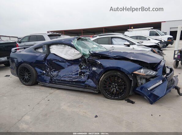 1FA6P8CF2L5167333 2020 FORD MUSTANG Dark Blue უკანა სალონის ხედი