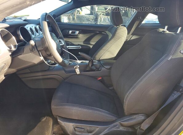 1FA6P8CF2M5137654 2021 FORD MUSTANG Gray Սալոնի դիմացի տեսք