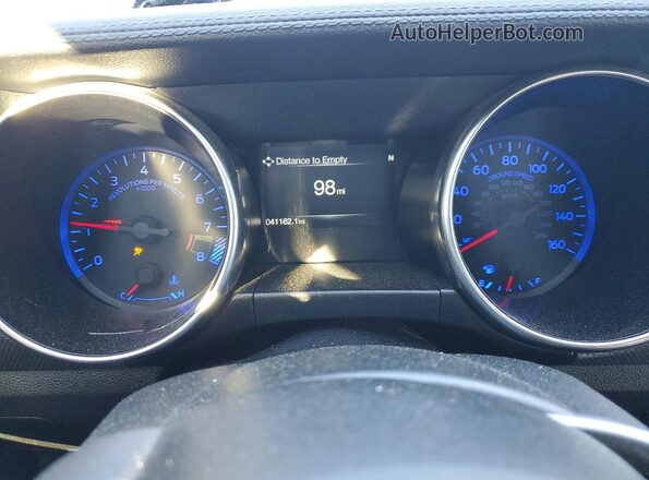 1FA6P8CF2M5137654 2021 FORD MUSTANG Gray Սարքավորումների վահանակի տեսք
