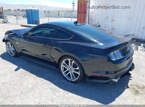 1FA6P8CF3L5173321 2020 FORD MUSTANG Black Trasero izquierdo