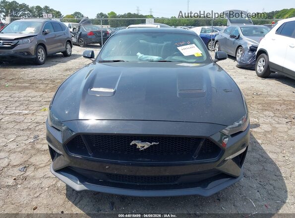 1FA6P8CF4L5166961 2020 FORD MUSTANG Black Вид щитка приладів