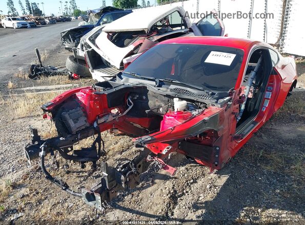 1FA6P8CF6M5116855 2021 FORD MUSTANG Red Vista frontal